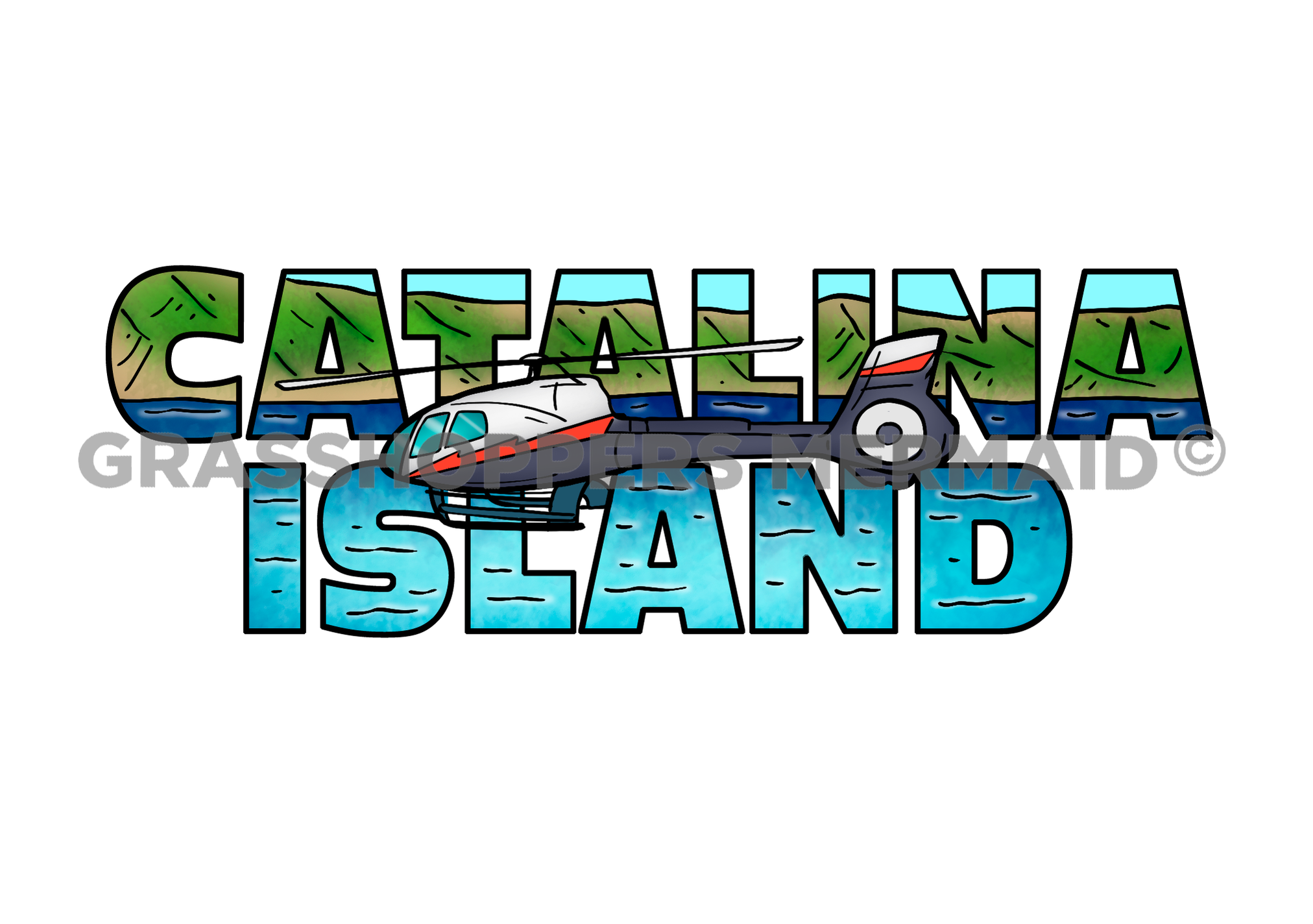 Catalina Island Text