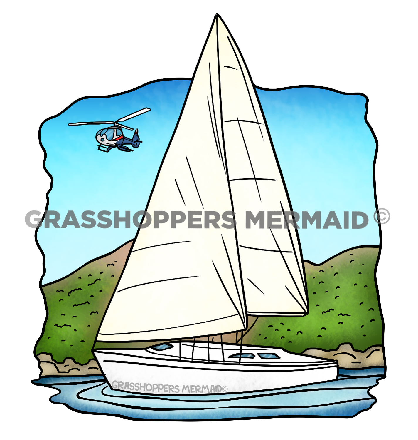 Catalina Sailboat