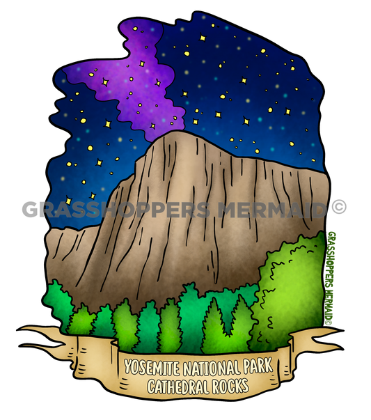Cathedral Rock Night