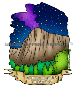 Cathedral Rock Night