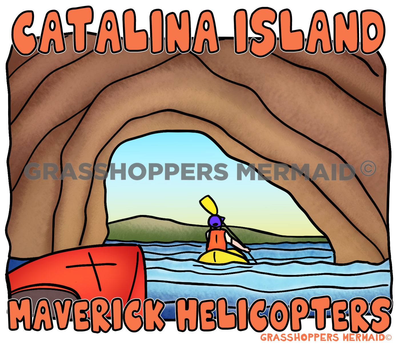 Kayaking in a Cave