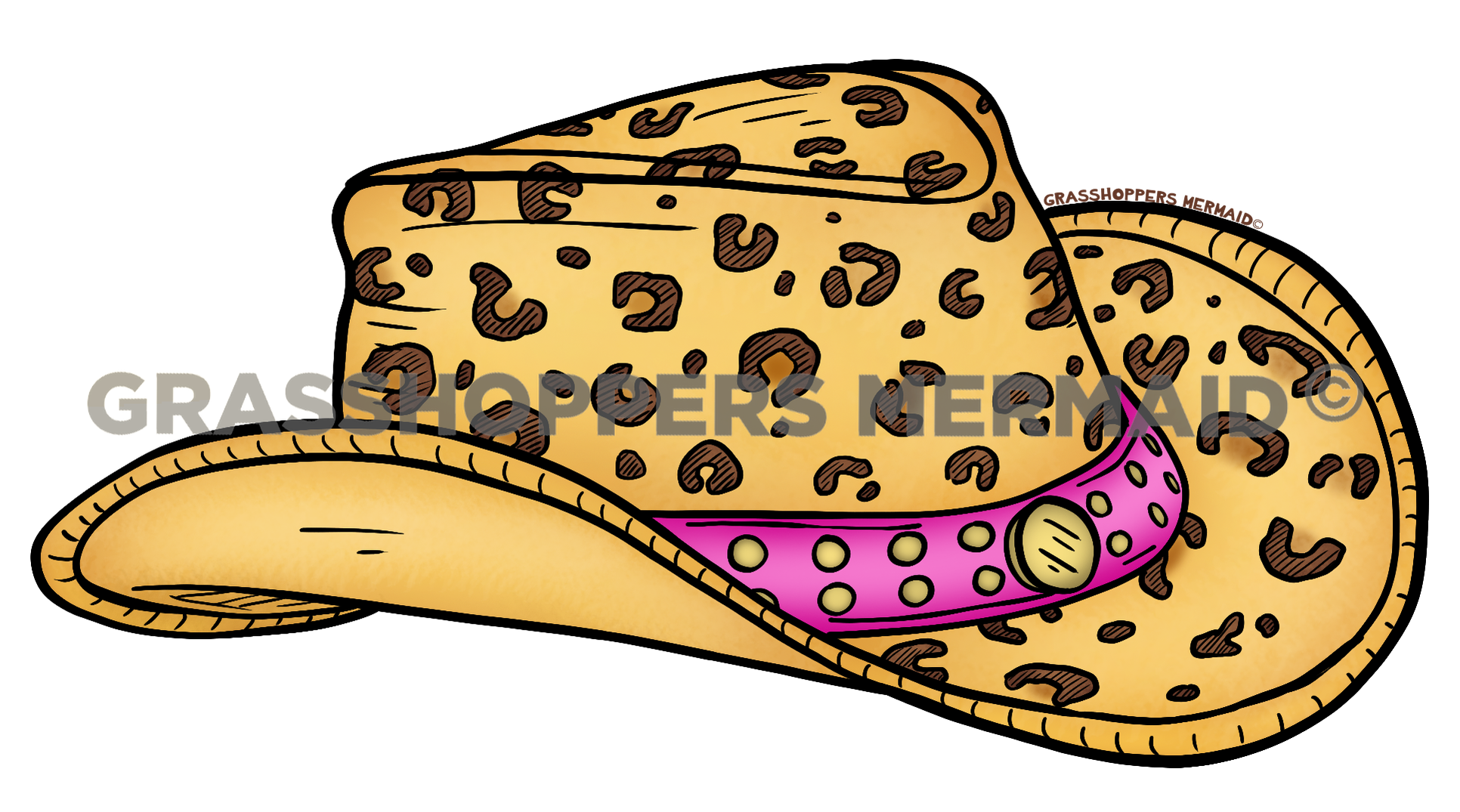 Cheetah Cowboy Hat