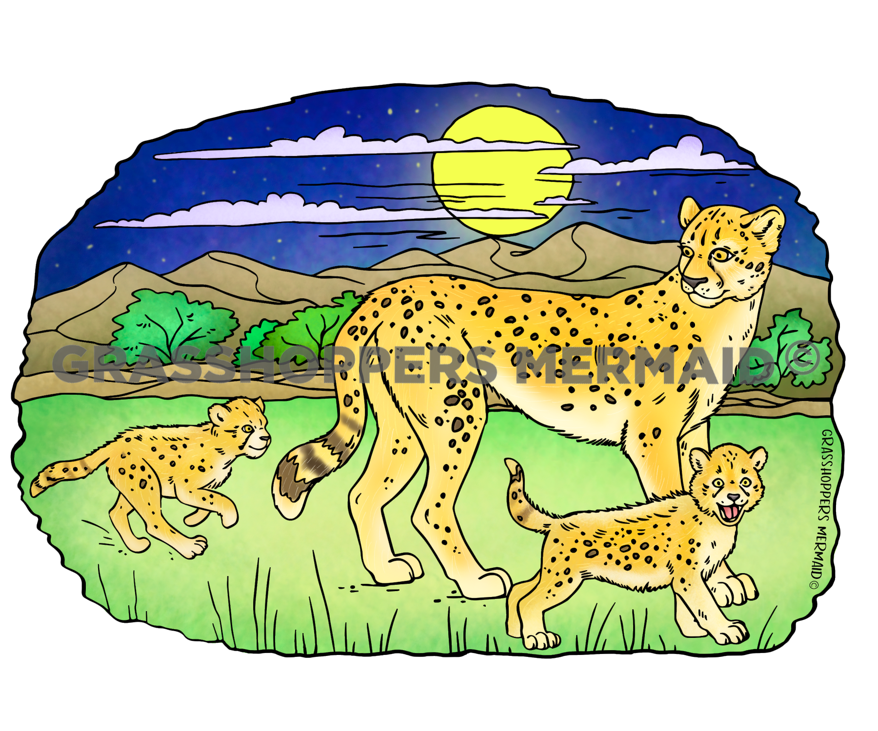 Cheetah Family
