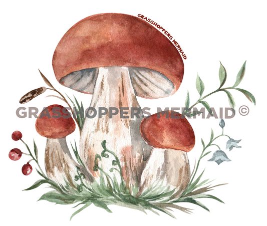 Chubby Mushroom Trio