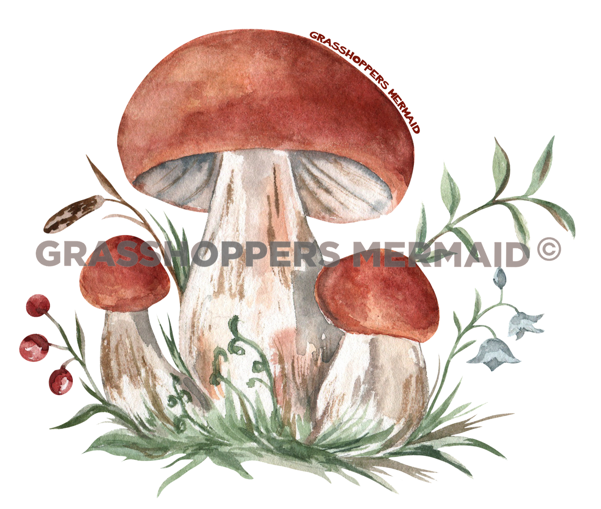 Chubby Mushroom Trio