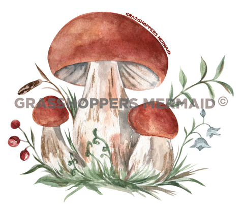 Chubby Mushroom Trio