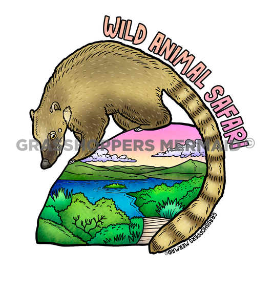 Coatimundi Lake Patagonia