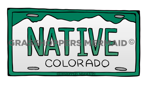 Native Colorado Plates