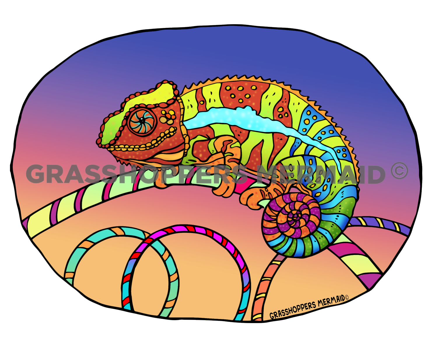 Colorful Chameleon