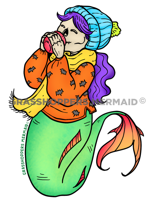 Comfy Fall Mermaid