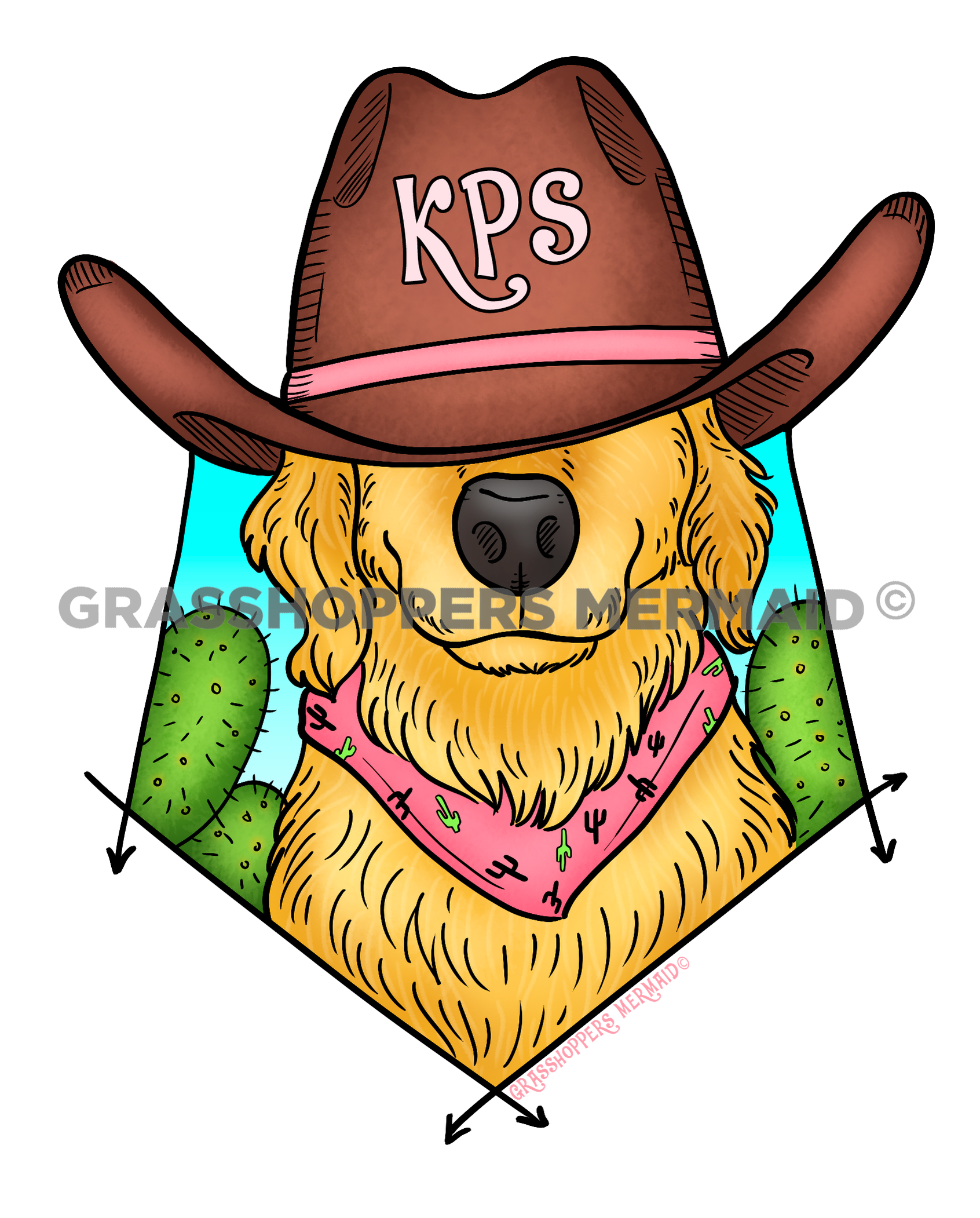 Cowboy Desert Pup