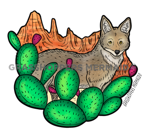 Coyote Cactus Life