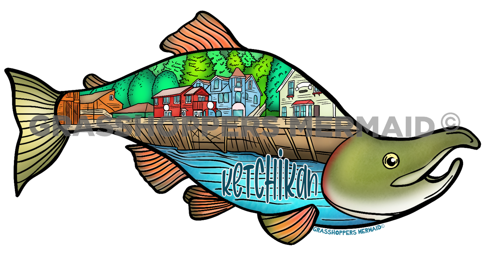 Creek Street KTN Salmon