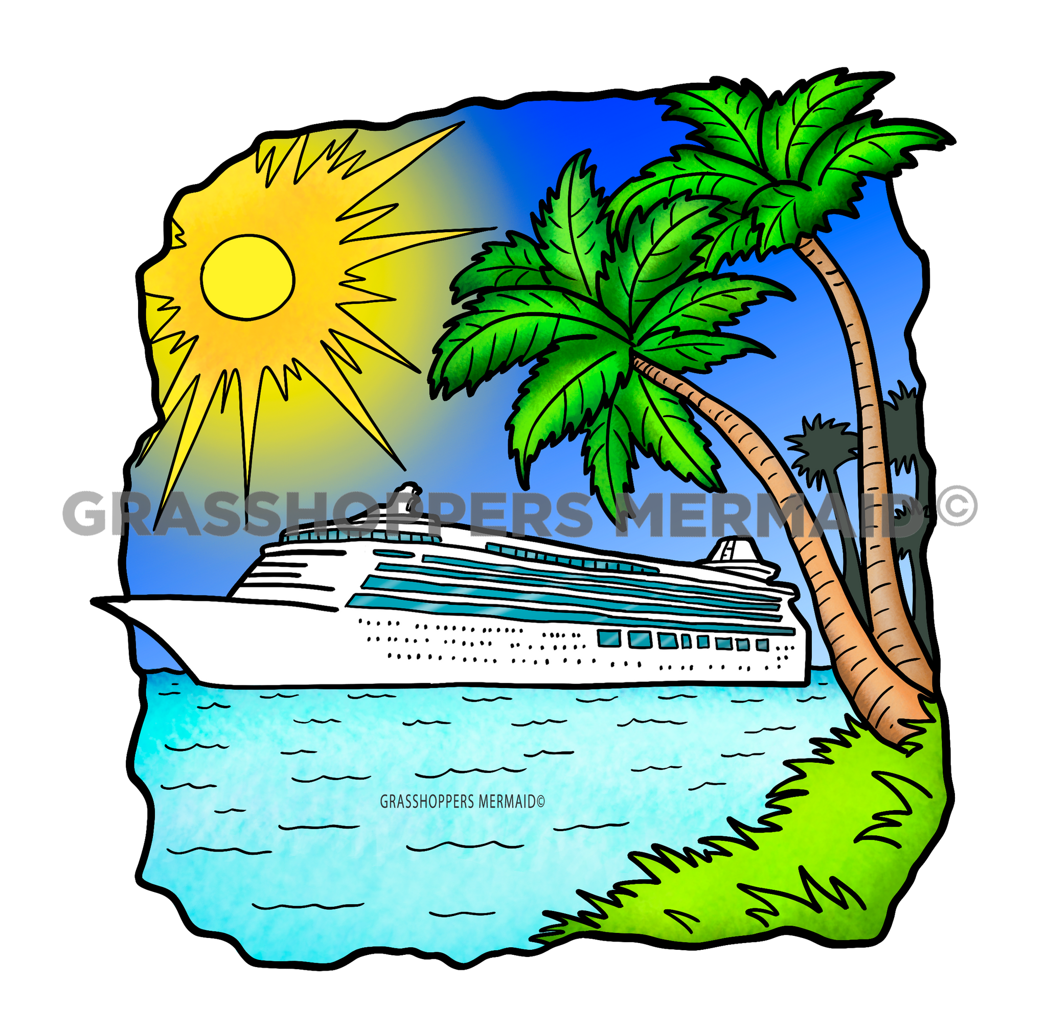 Cruise Boat Tropics