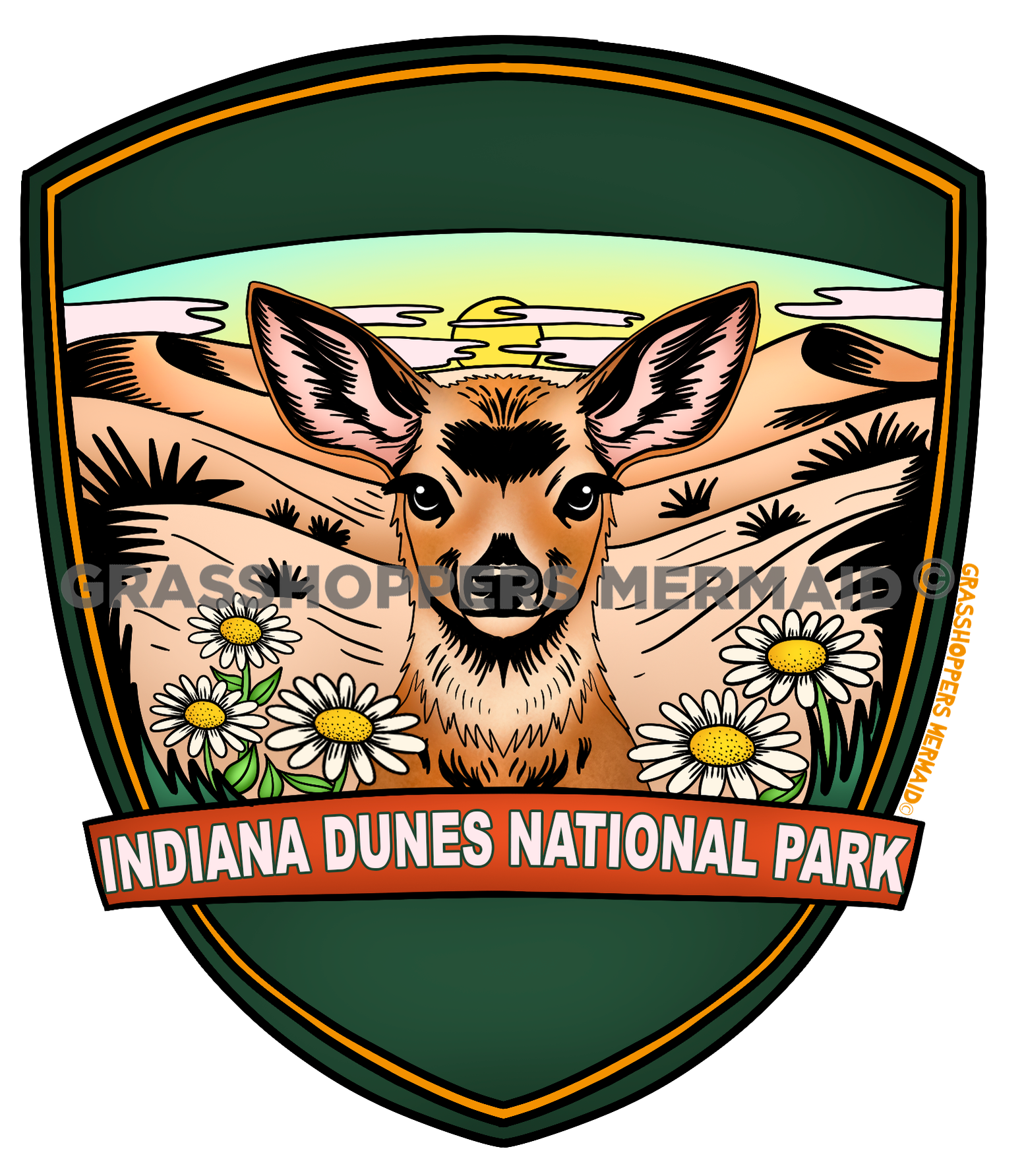 Daisy Fawn Badge