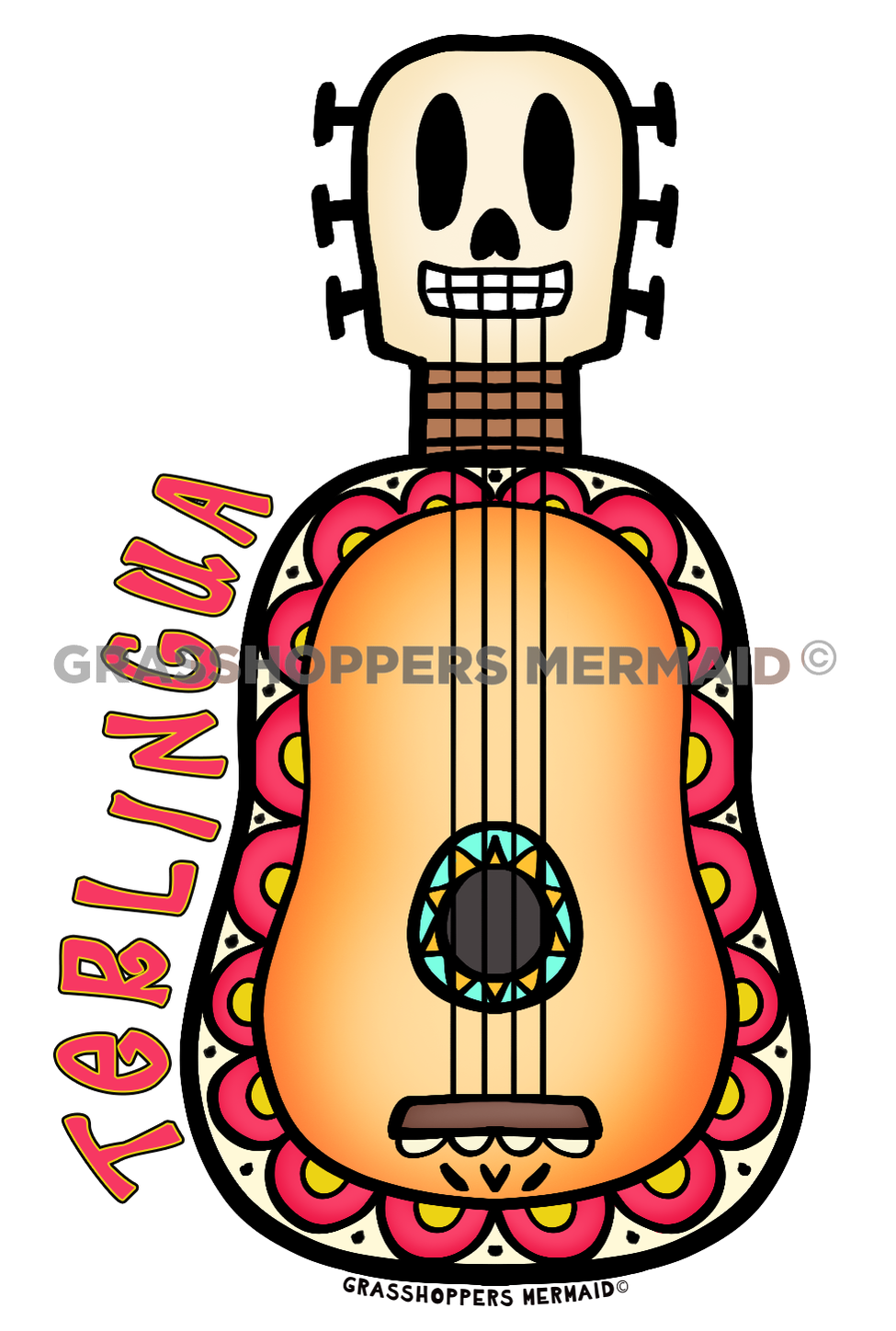 Day of the Dead Guitar