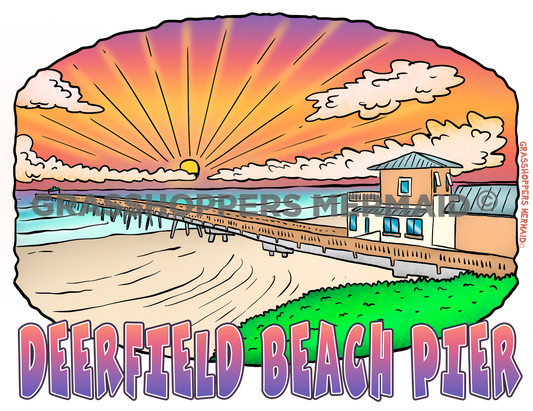 Deerfield Pier Sunrise