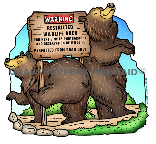Denali Wildlife Sign