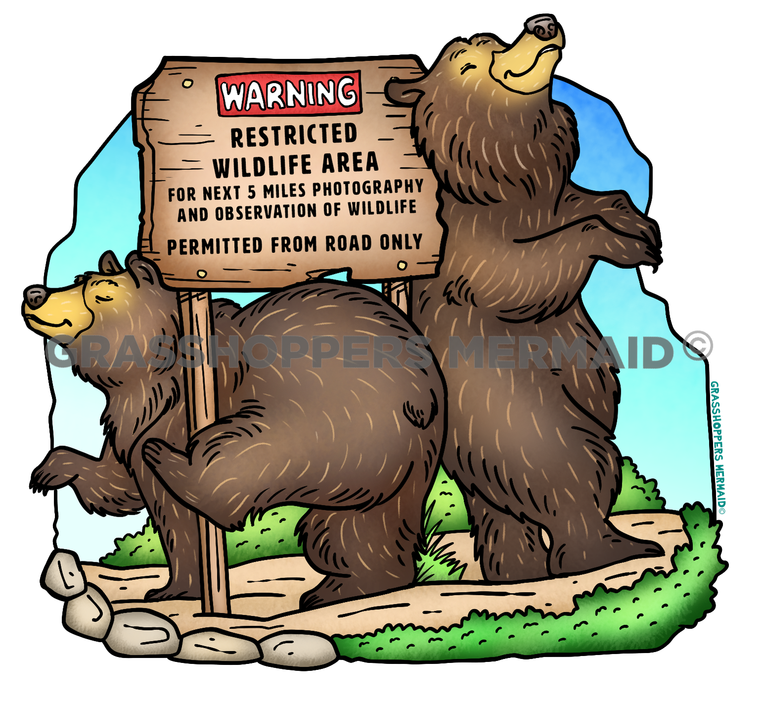 Denali Wildlife Sign