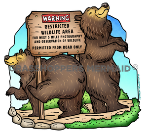 Denali Wildlife Sign