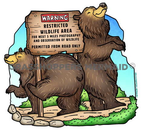 Denali Wildlife Sign