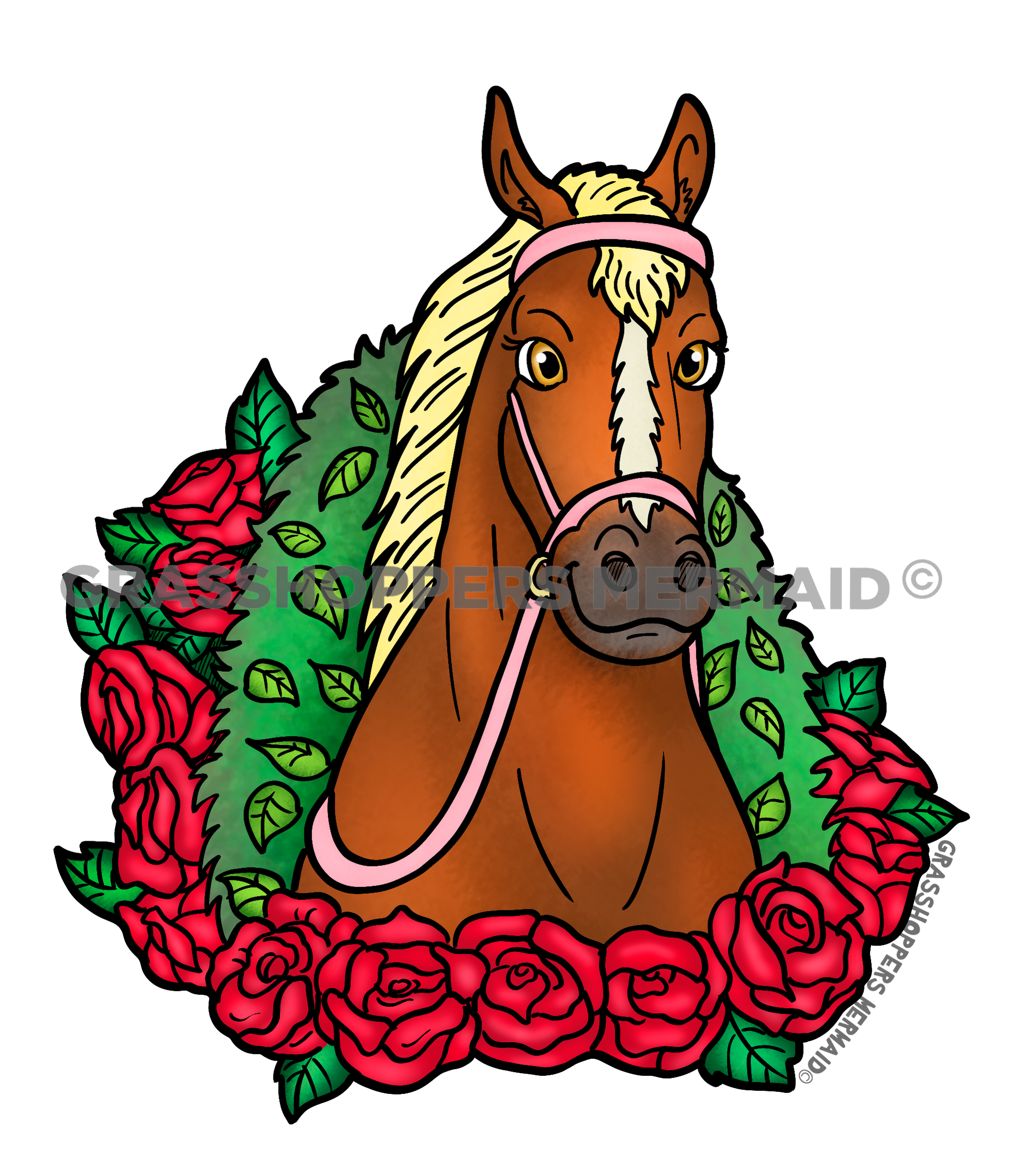 Derby Horse Roses