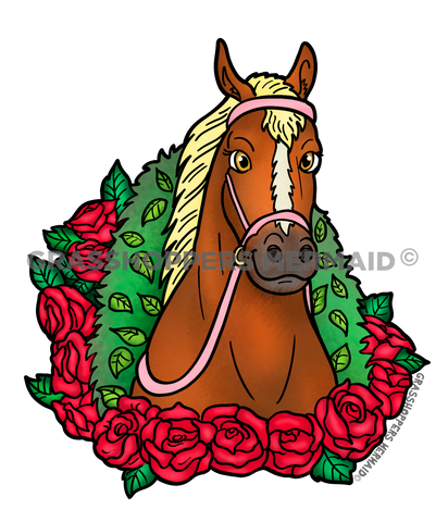 Derby Horse Roses