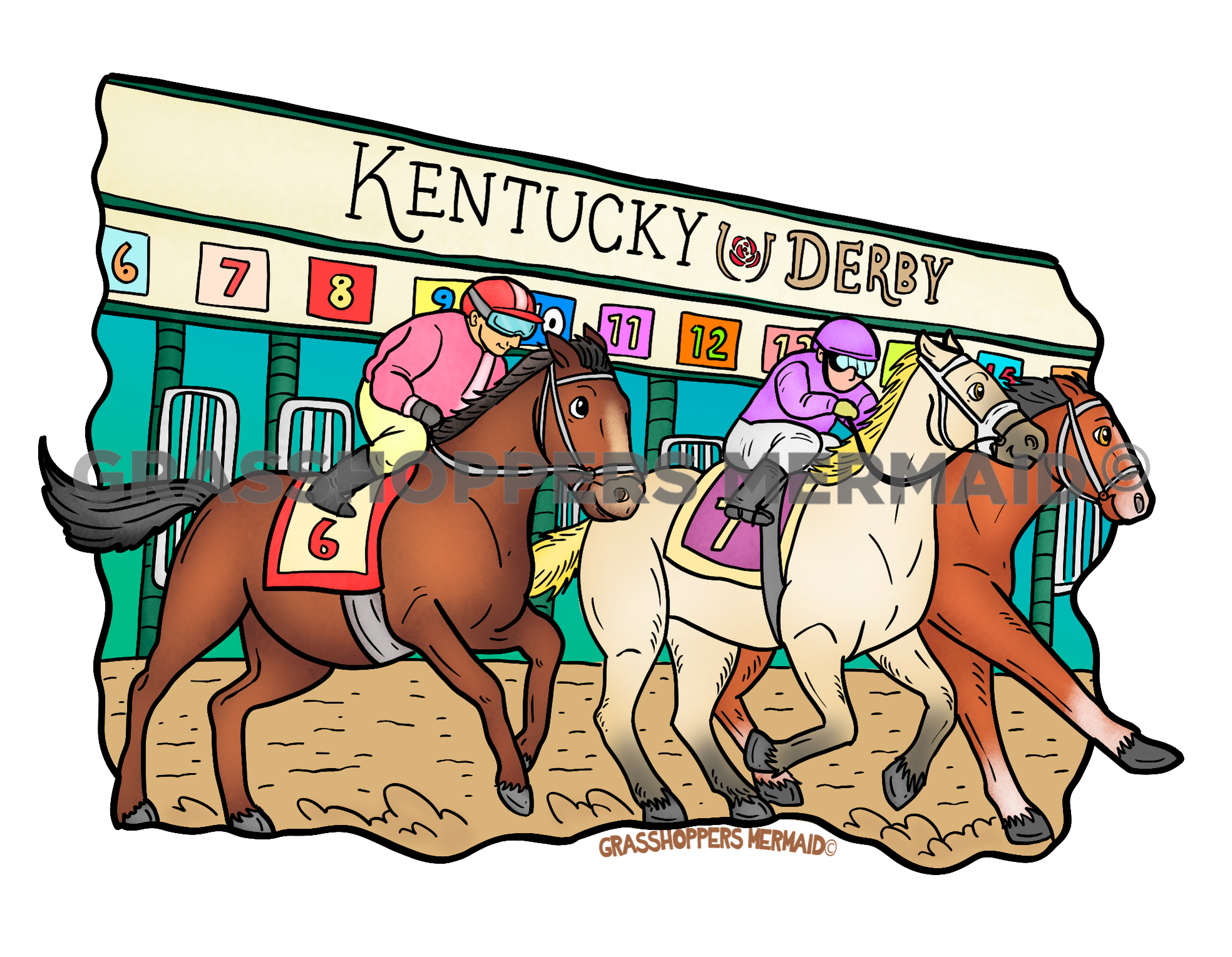 Derby Horses