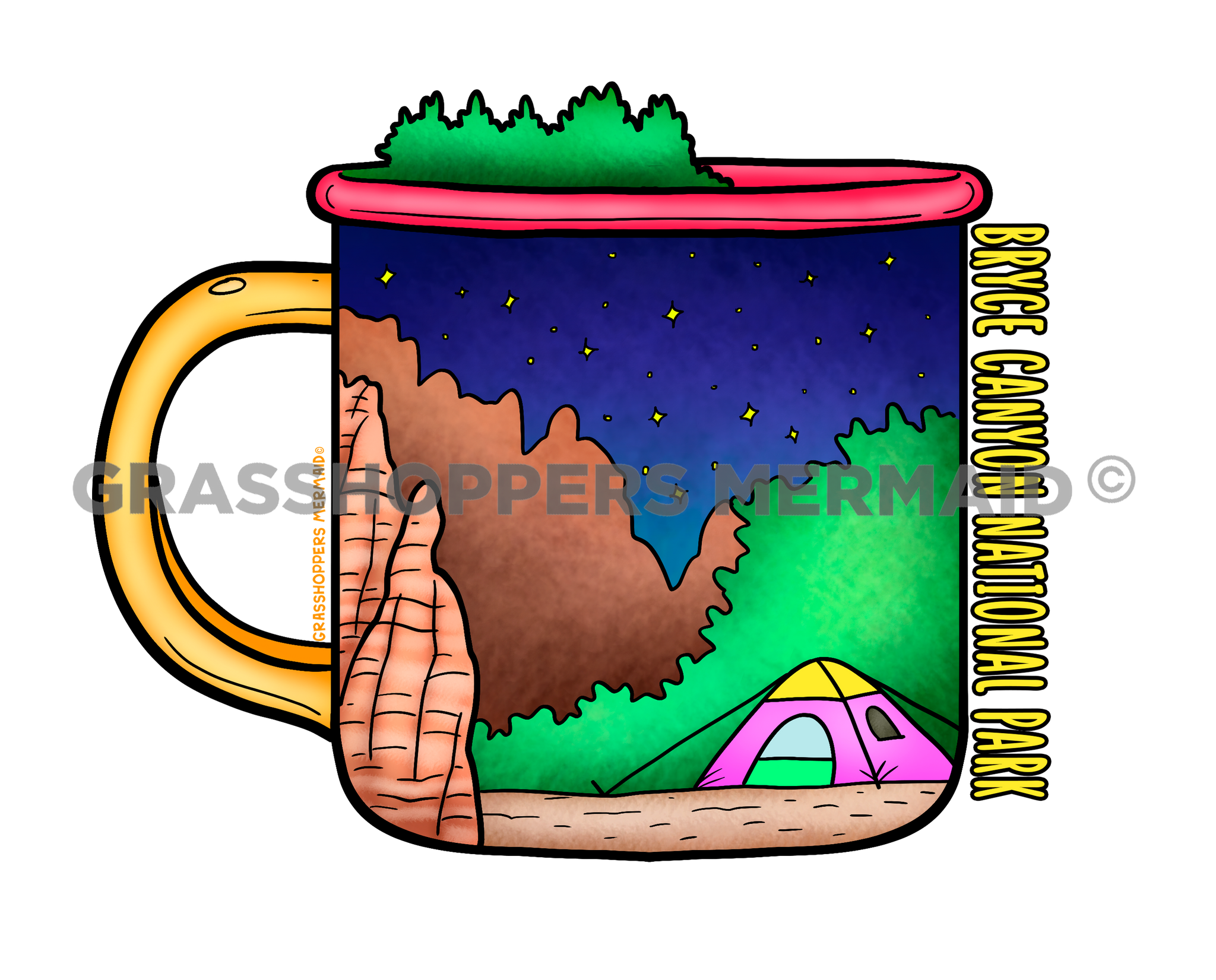 Desert Camping Mug