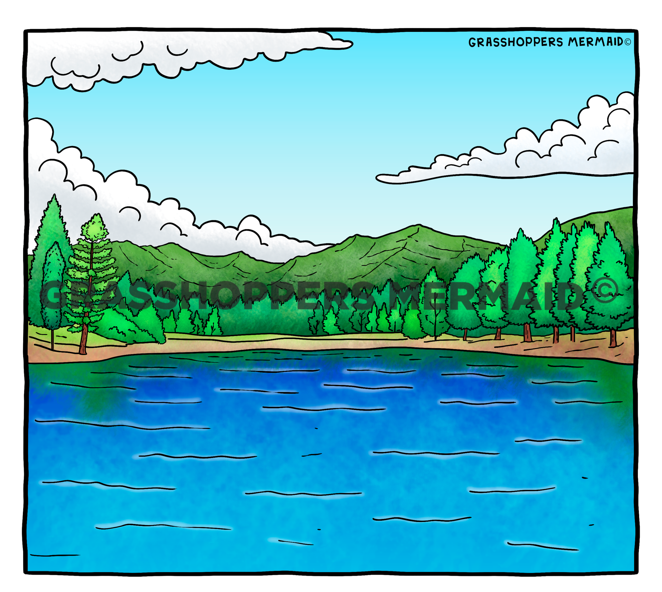 Bluebird Lake Day