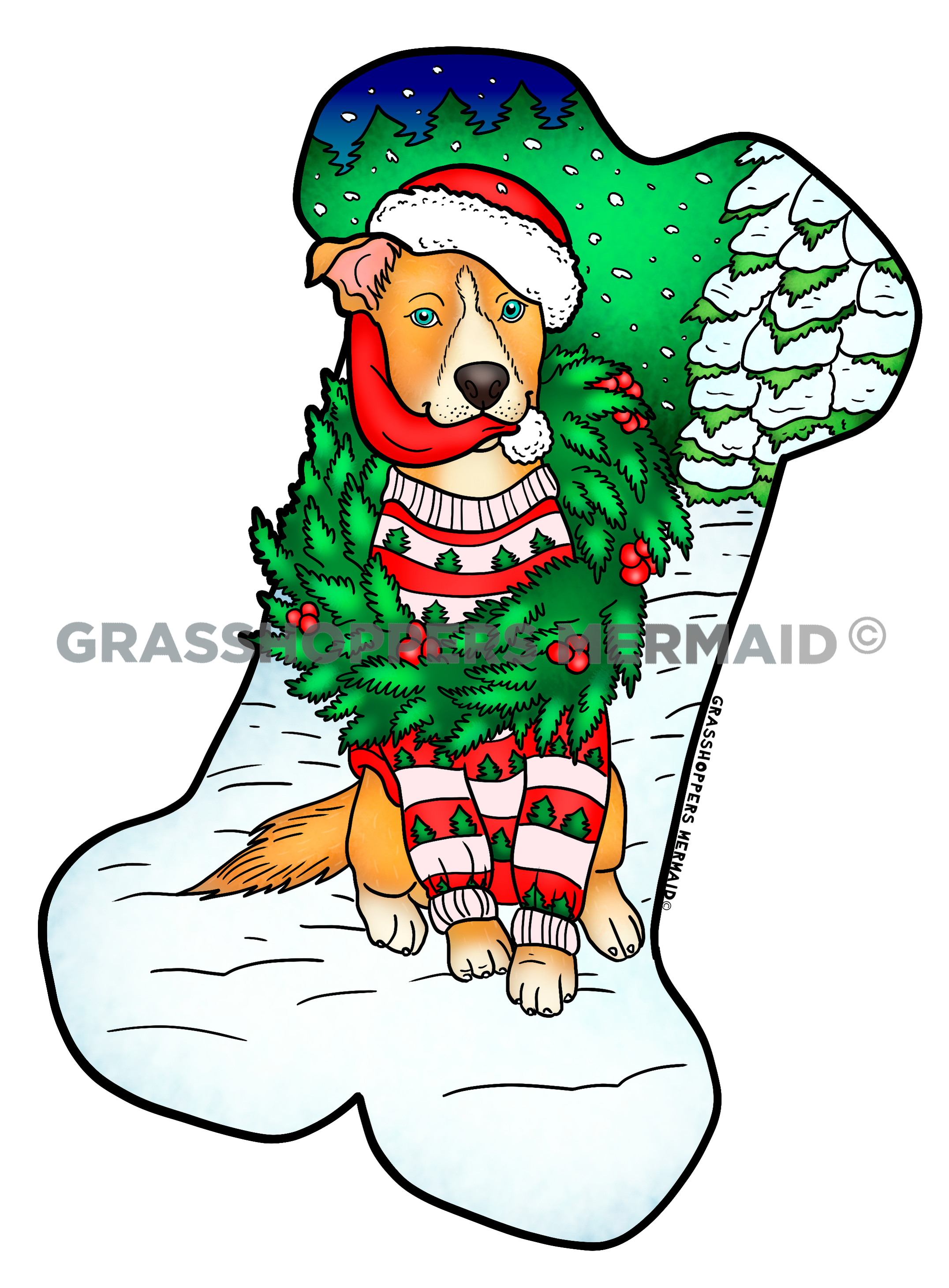 Dog Bone Christmas