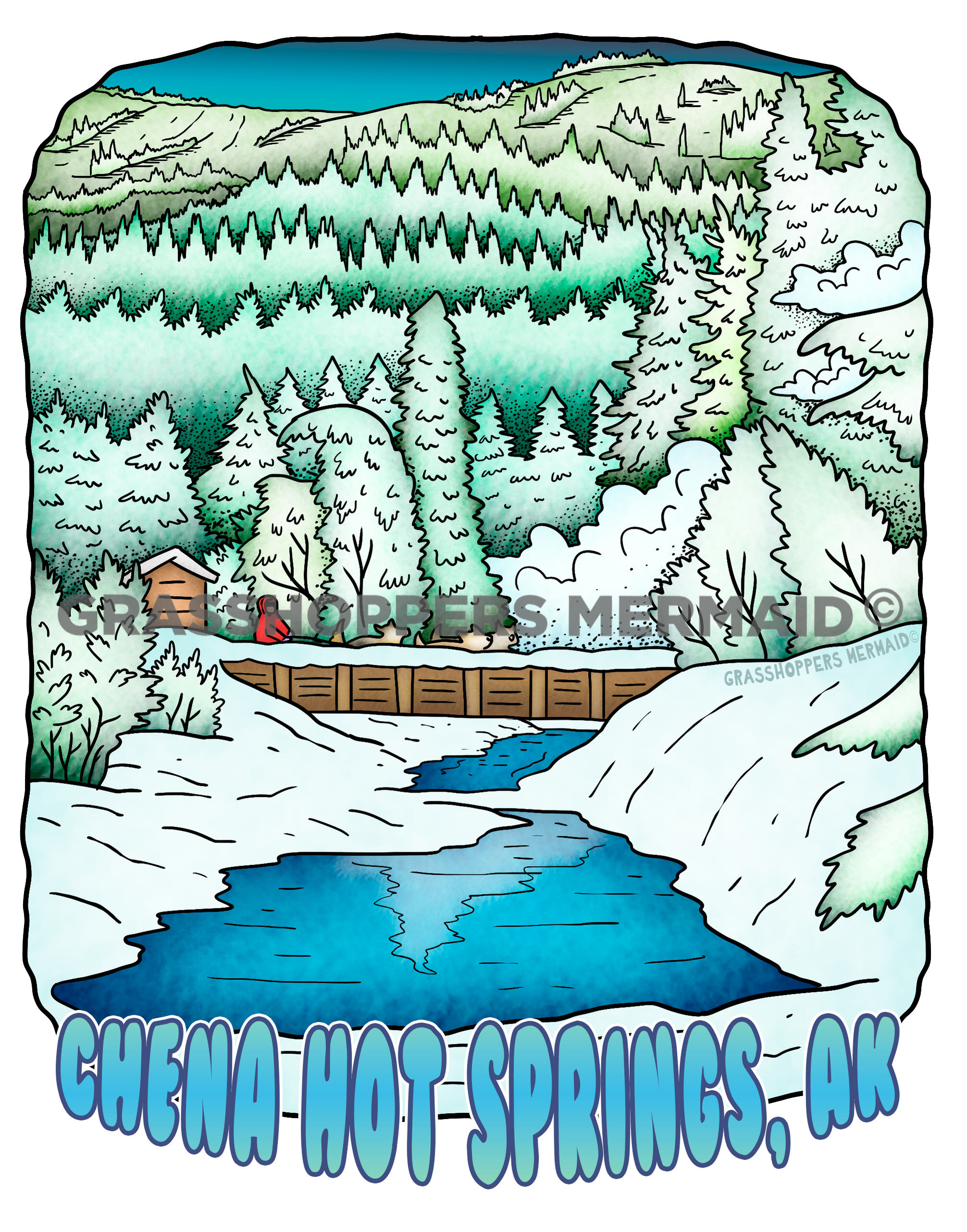 Dog Sled Bridge