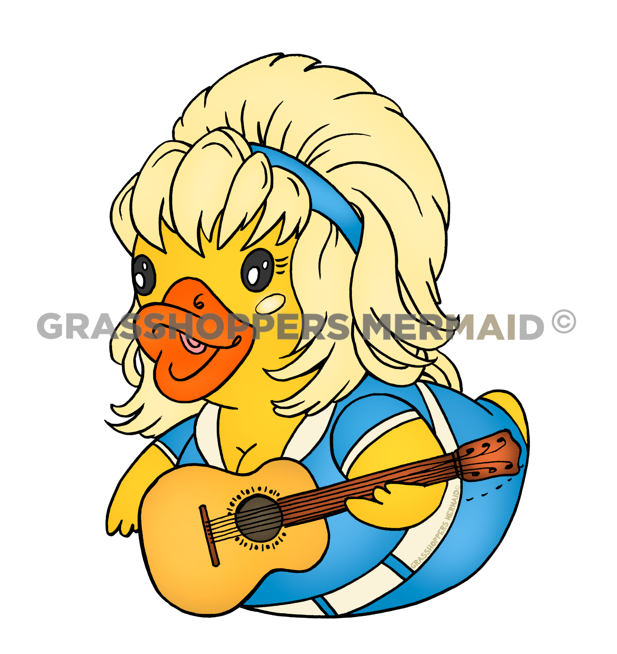 Dolly Guitar Duck