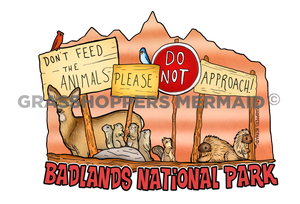 Don't Feed the Wildlife Red Rocks