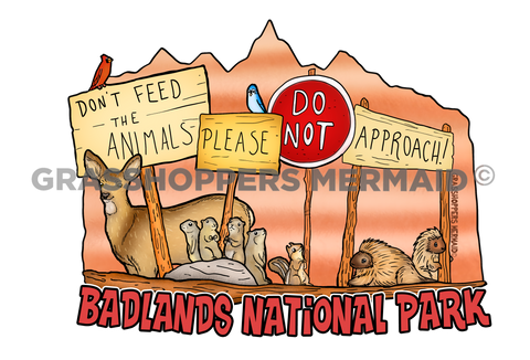 Don't Feed the Wildlife Red Rocks
