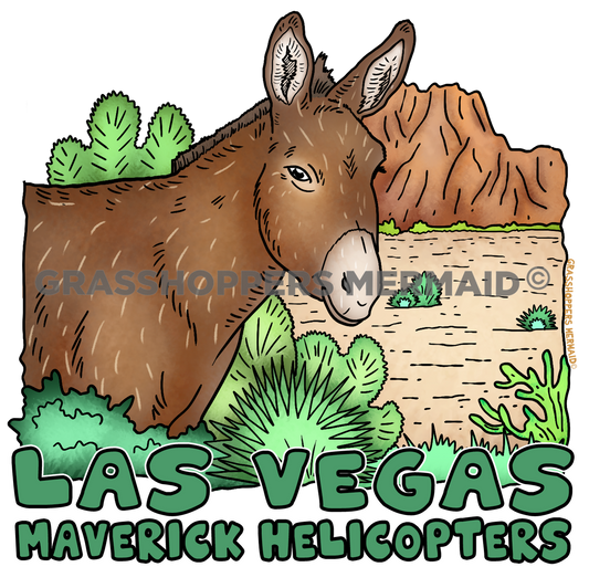 Donkey in the Desert