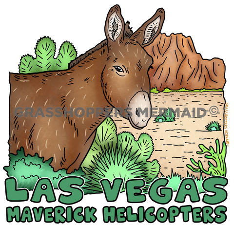 Donkey in the Desert