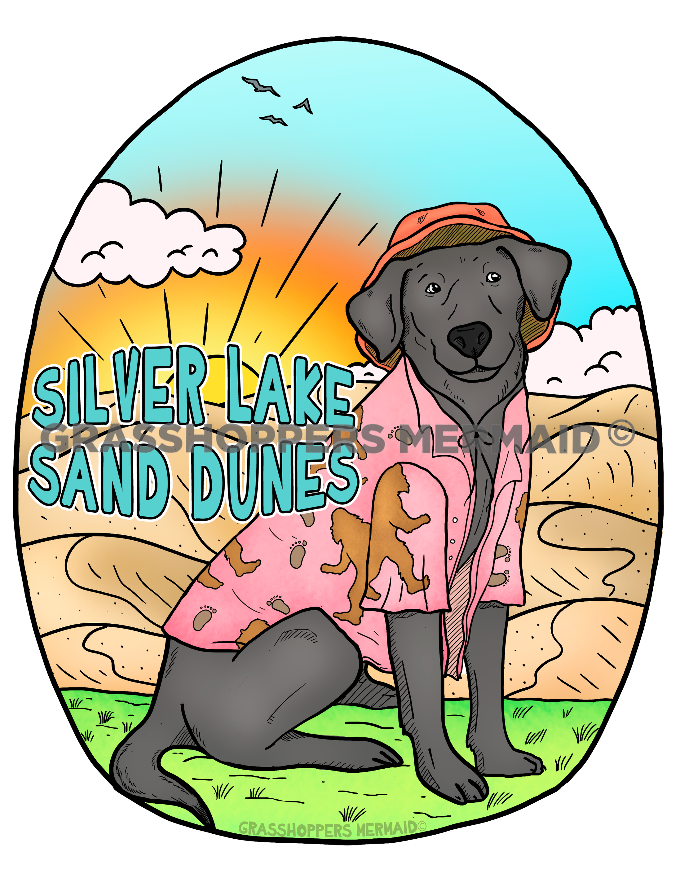 Dune Vacation Dog