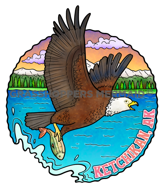 Eagle Fishing
