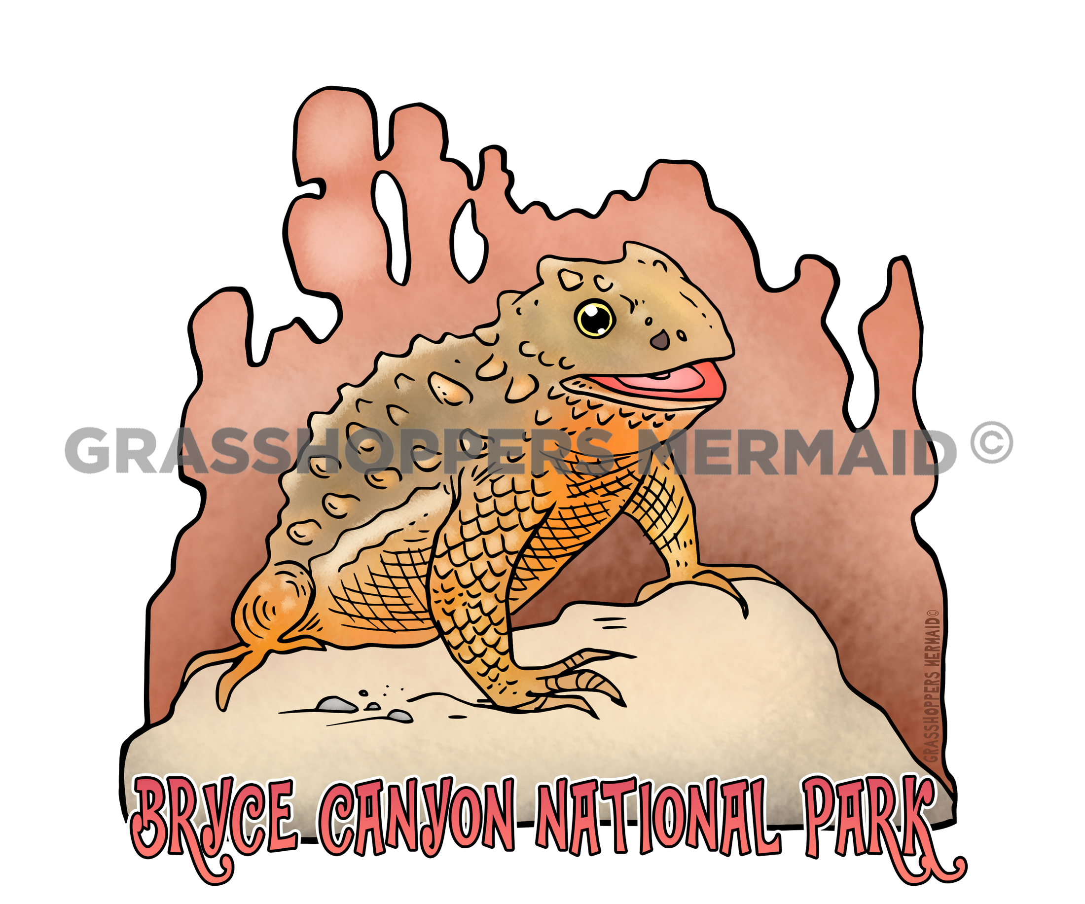 Edgy Short Horned Lizard