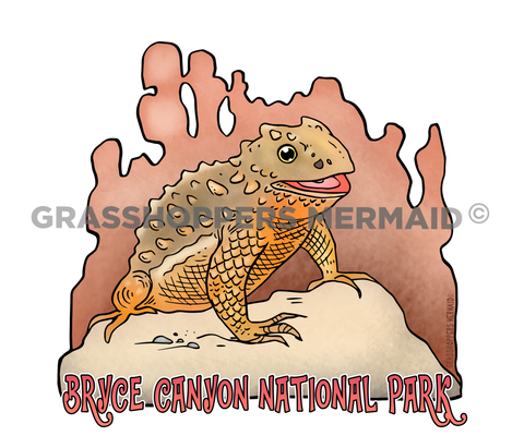 Edgy Short Horned Lizard