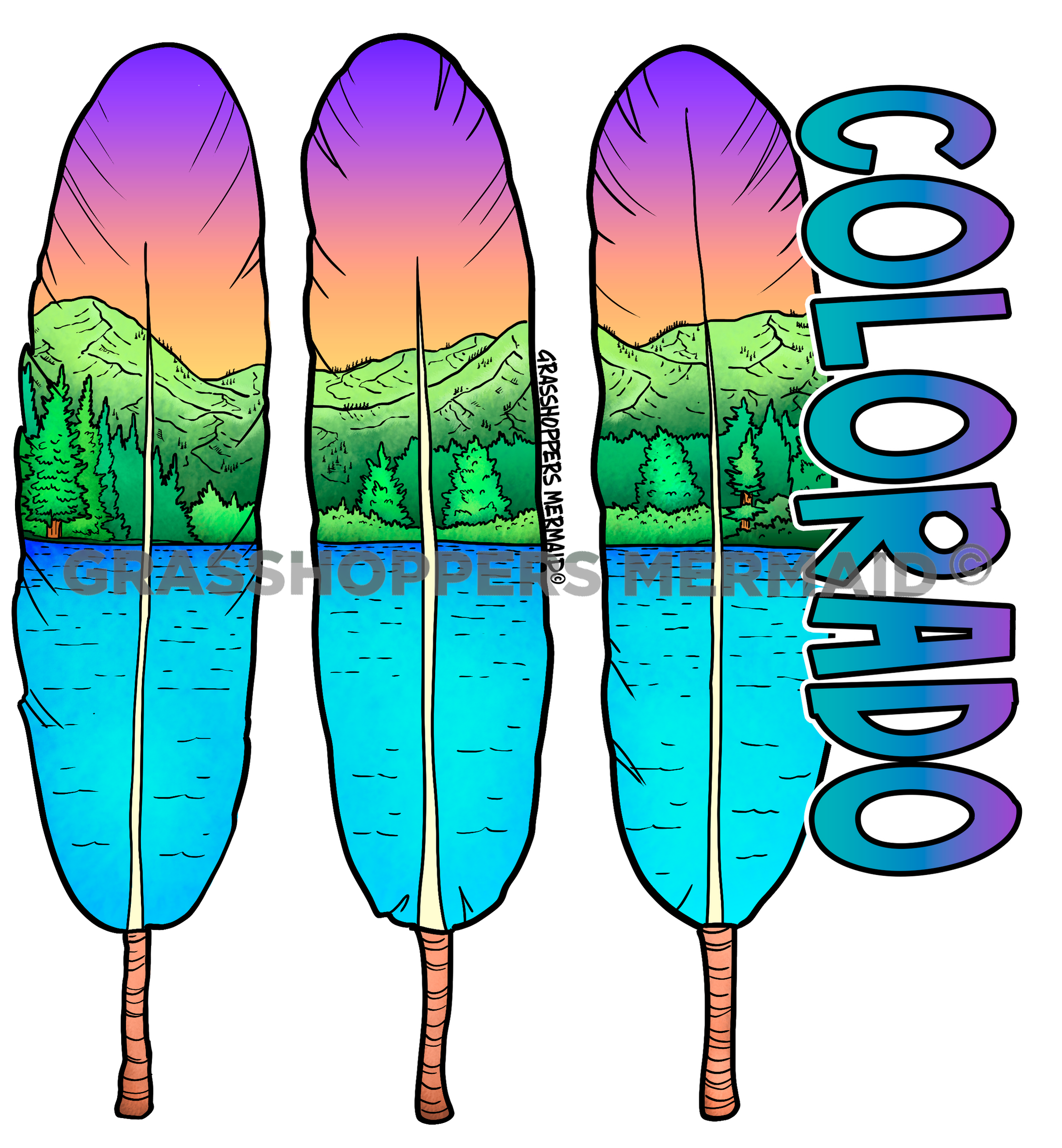 Feather Mountain Landscape
