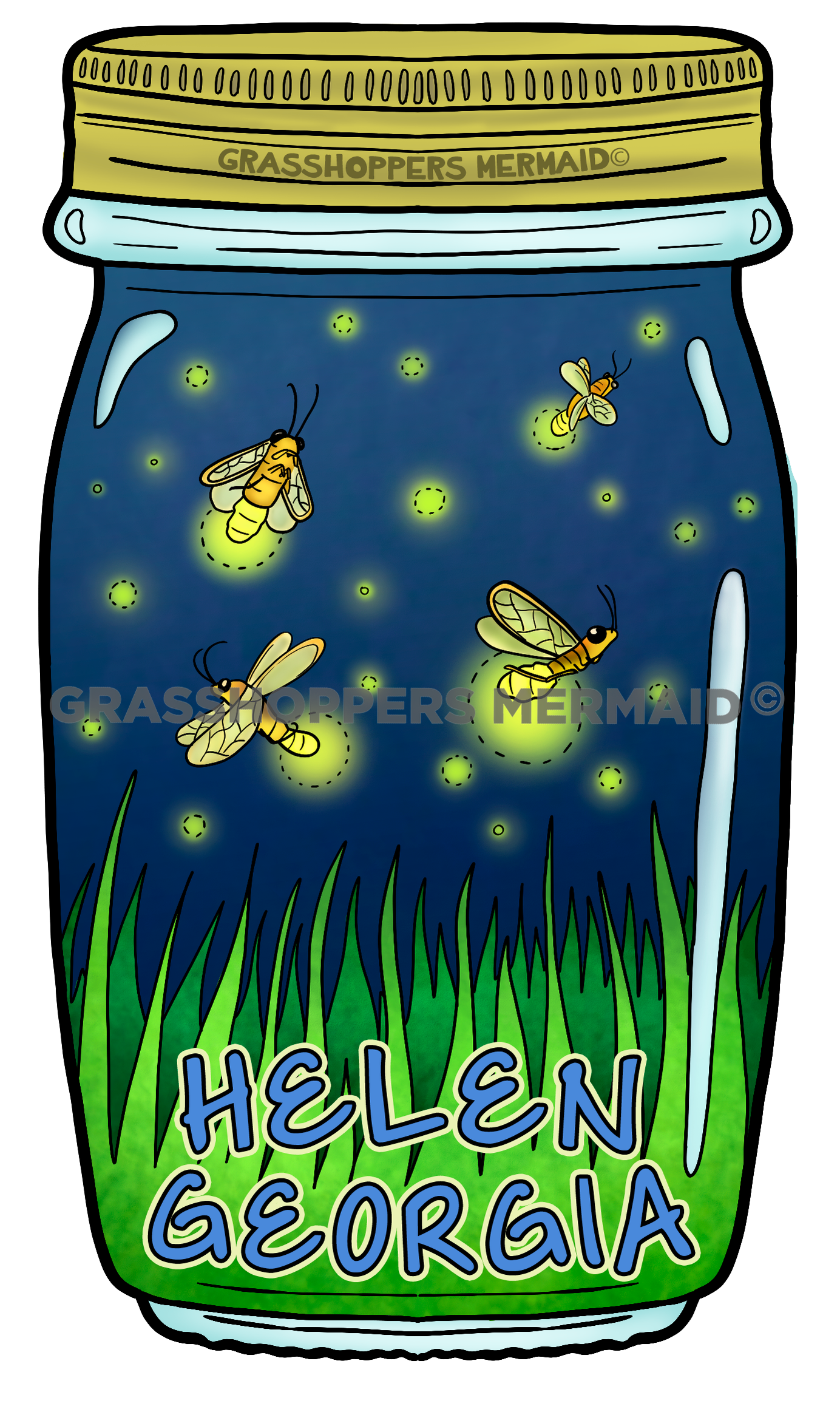 Fireflies in Mason Jar