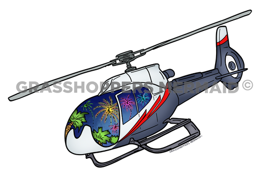 Firework Helicopter