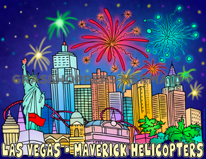 Fireworks in Las Vegas