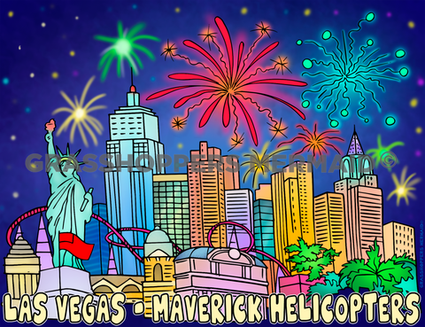 Fireworks in Las Vegas
