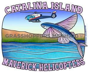 Flying Fish with Helicopter