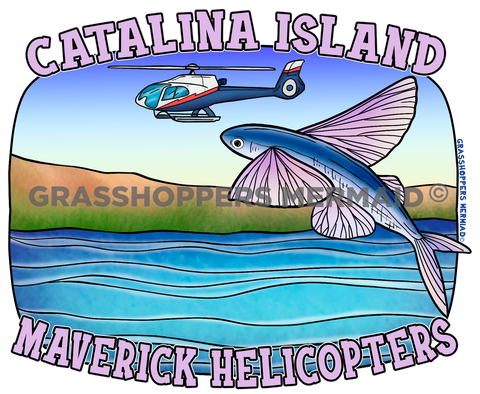 Flying Fish with Helicopter