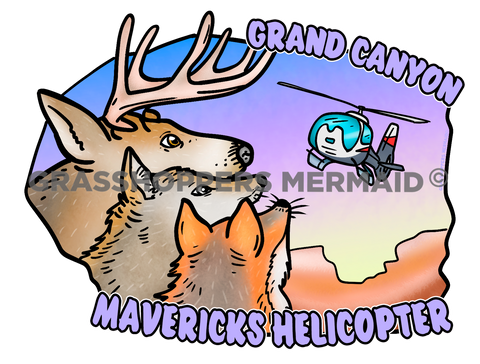 Forest Animals & Helicopter