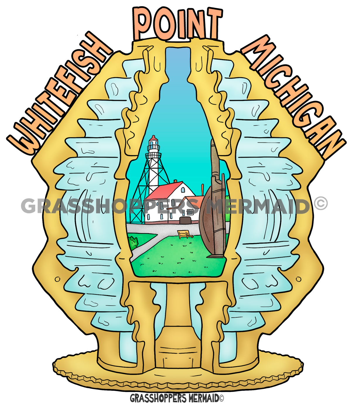 Fresnel Lens Lighthouse